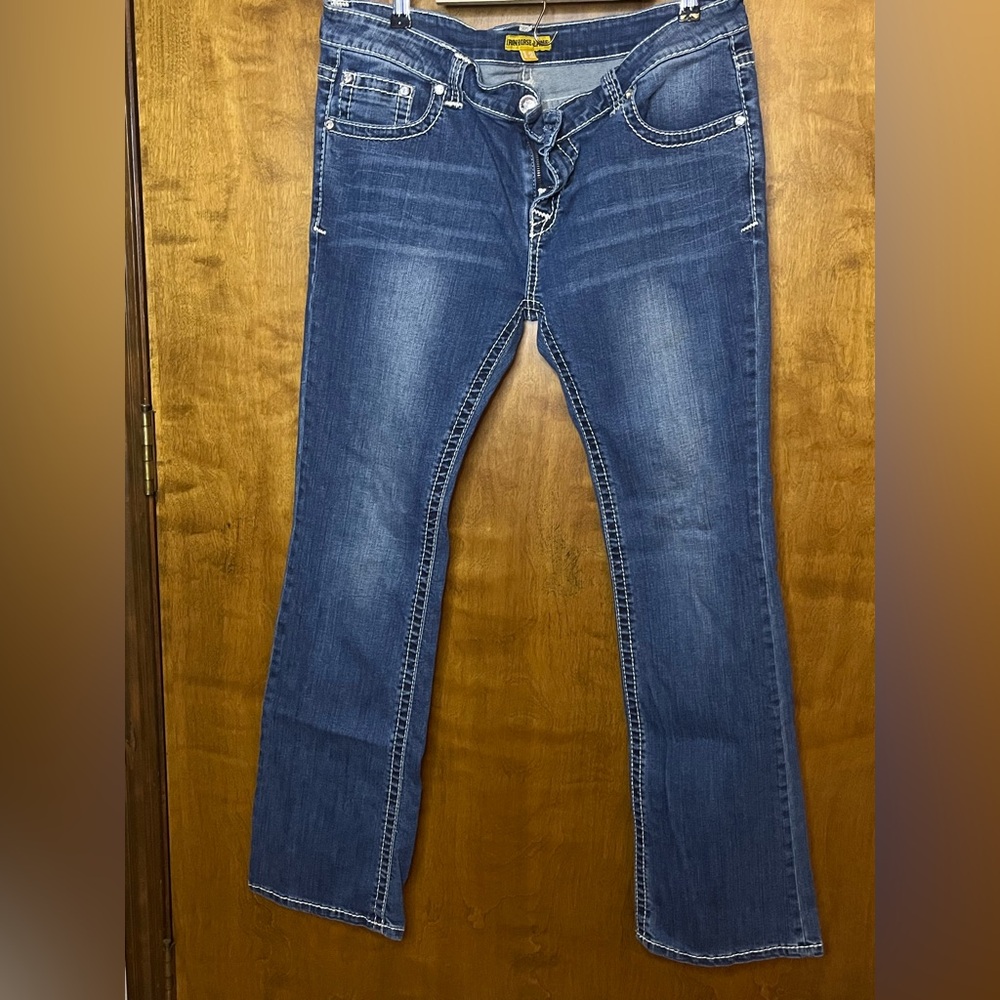 Iron Horse Blue Denim Jeans